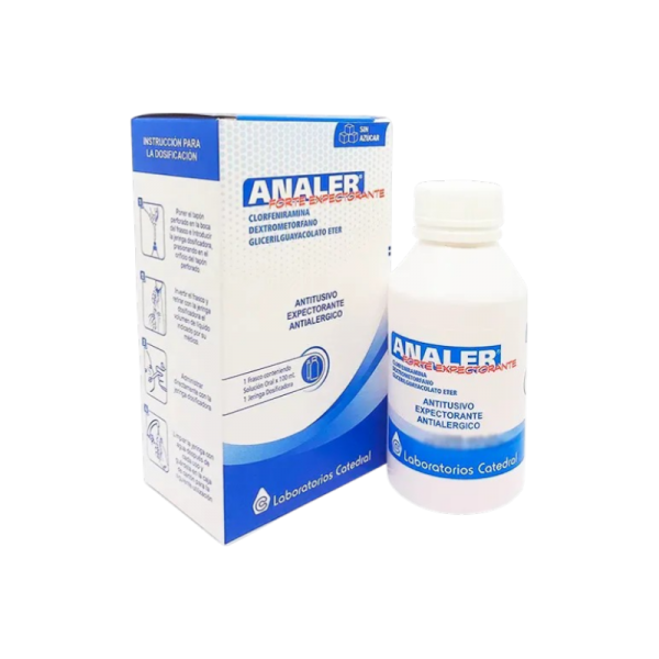 ANALER FORTE EXPECTORANTE 4MG JARAB FRASCO X 100ML
