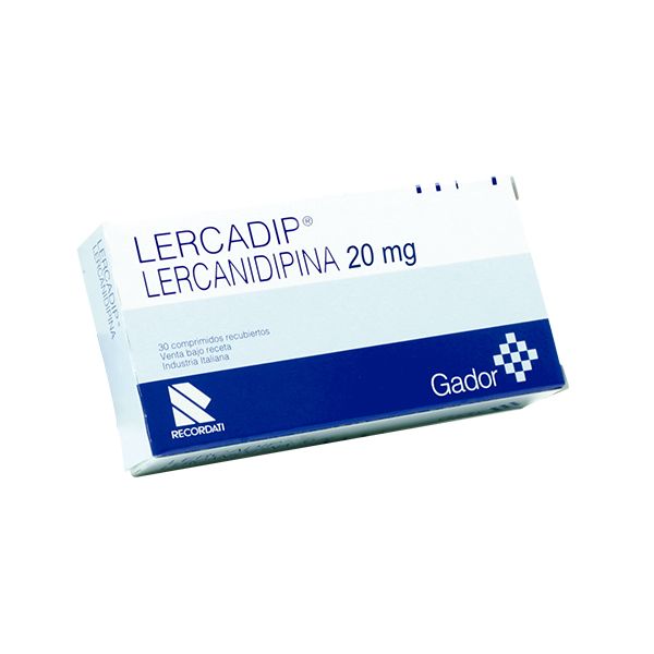 LERCADIP 20MG T-REC CAJA X 30