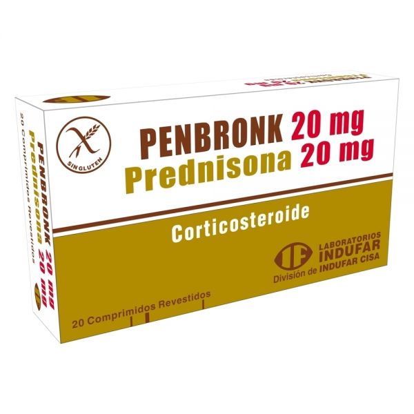 PENBRONK 20MG CO-RV CAJA X 20