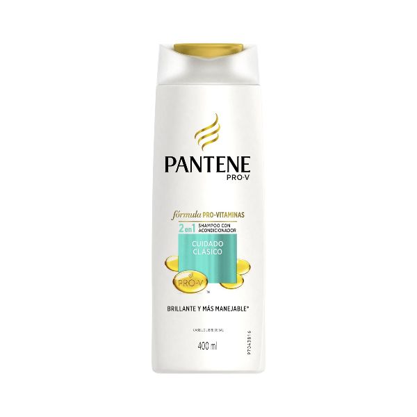 PANTENE SHAMPOO Y ACONDICIONADOR. CUIDADO CLASICO 400ML