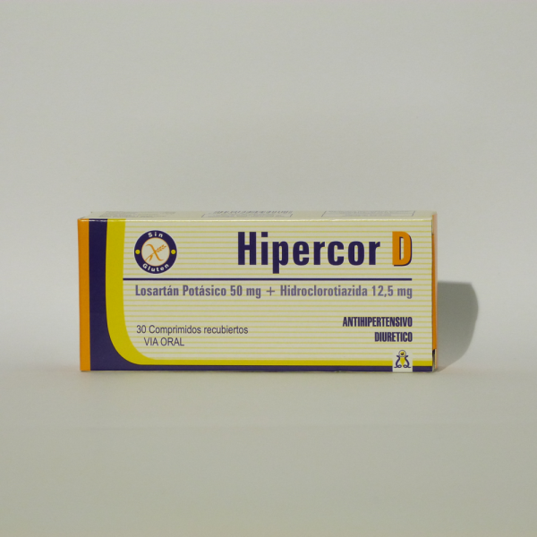 HIPERCOR D 50/12.5MG CO-RV CAJA X 30