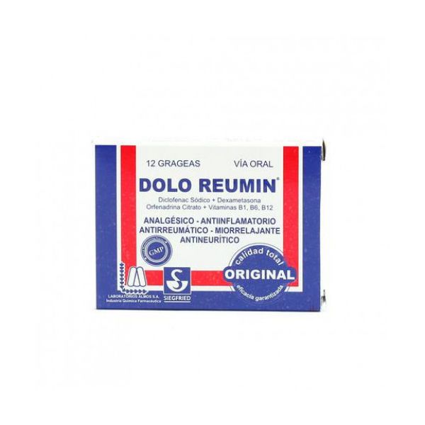DOLO REUMIN 5MG COMP. REC. CAJA X 12