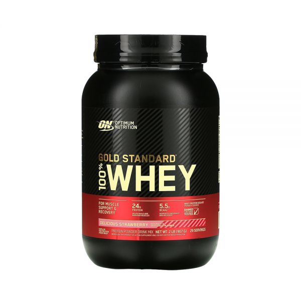 100% WHEY PROTEIN STRAWBERRY 941GR