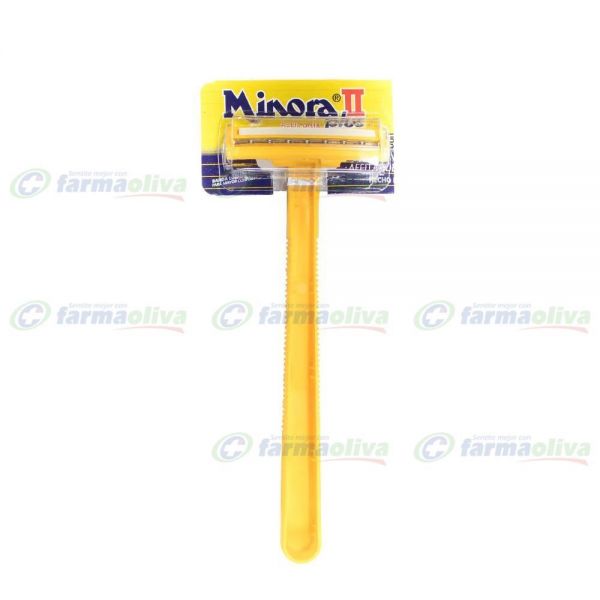 FL GILLETTE MAQ.MINORA II CON BANDA LUBRICANTE