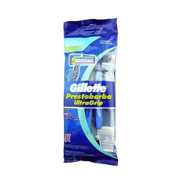 GILLETTE MAQ.PREST.ULTRA GRIP CABEZA MOV 4044