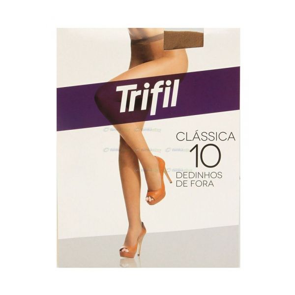 Media Fina Trifil Dedos Afuera Natural P