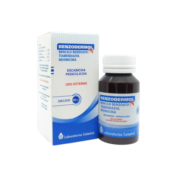 BENZODERMOL N 20GR EM-DER ENVASE X 60ML