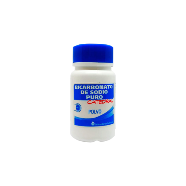 BICARBONATO DE SODIO CATEDRAL 100G/5ML SP-OR SOBRE X 100GR