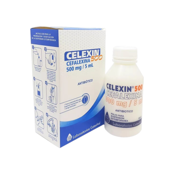 CELEXIN 500MG SP-OR FRASCO X 100ML