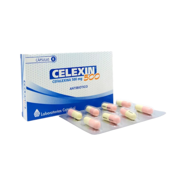 CELEXIN 500MG CAPS CAJA X 8
