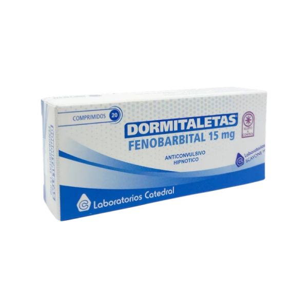 DORMITALETAS 15MG TABL. CAJA X 100
