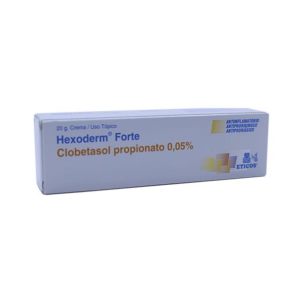 HEXODERM FORTE 0.5MG CR-DR ENVASE X 20GR