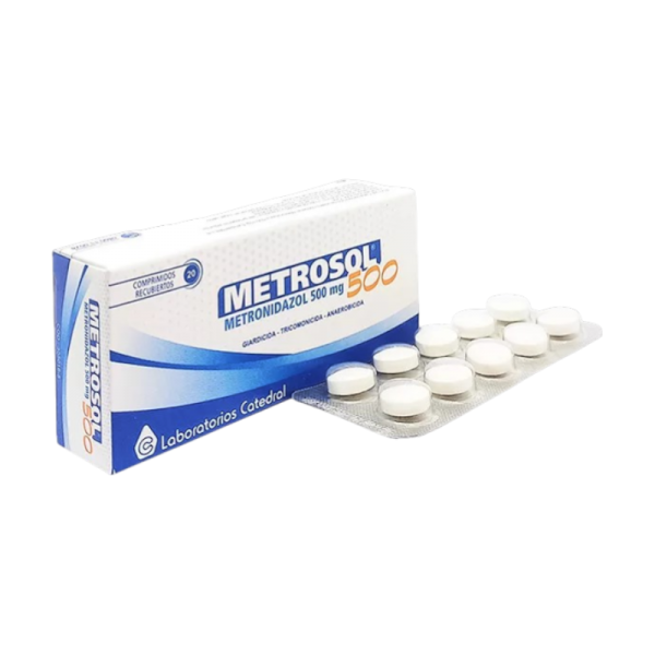 METROSOL 500MG CO-RV CAJA X 20
