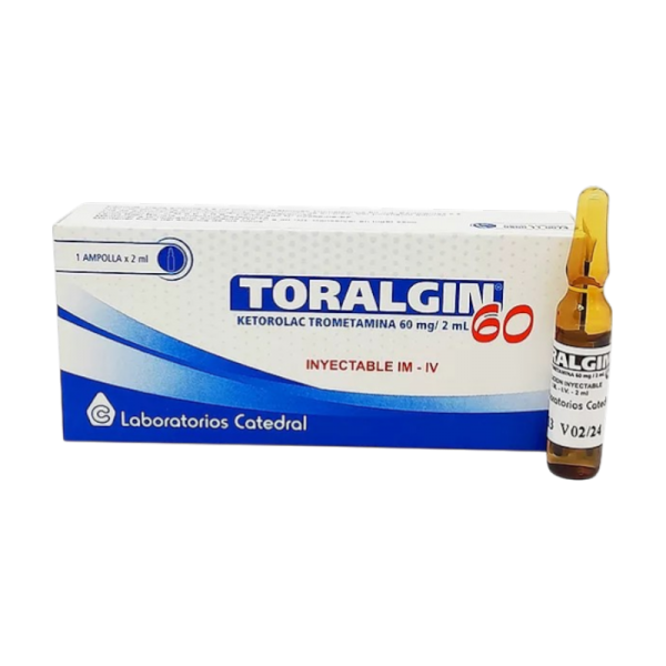 TORALGIN 60MG INTR. AMPOLLA X 2ML