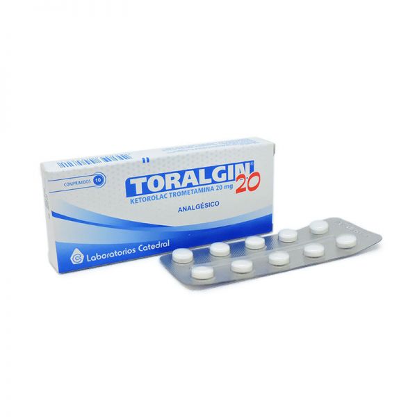 TORALGIN 20MG TABL. CAJA X 10