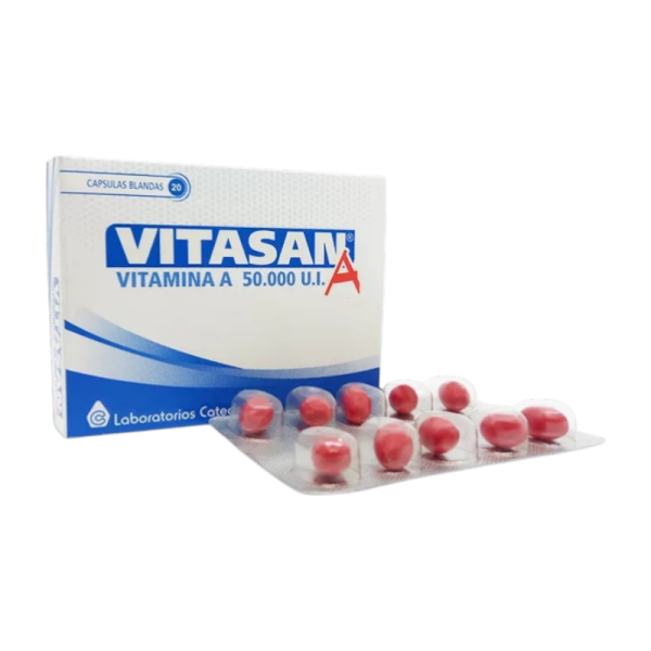 VITASAN A 5000UI CAPS CAJA X 20