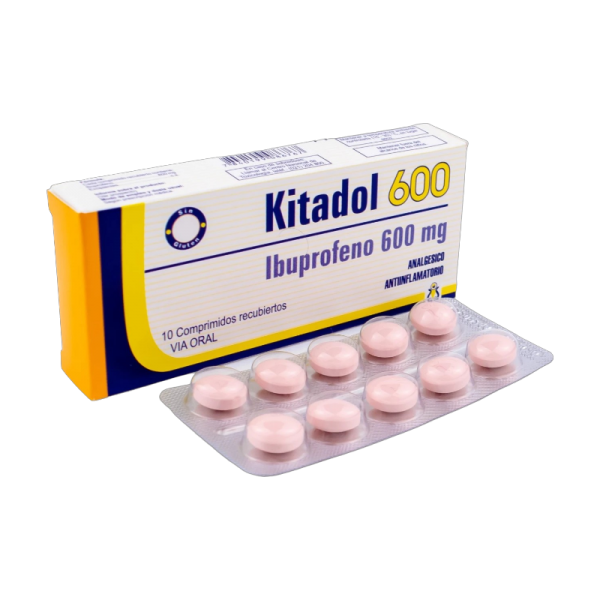 KITADOL 600 MG CAJA X 10 COMPRIMIDOS