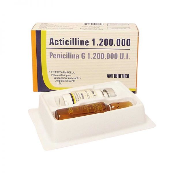 ACTICILLINE 1200000UI ENDOV AMPOLLA X 5ML