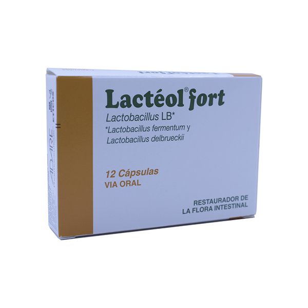 LACTEOL FORT 80MG CAPS CAJA X 12