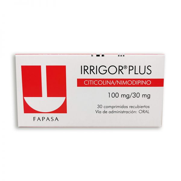 IRRIGOR PLUS 2MG TABL. CAJA X 30