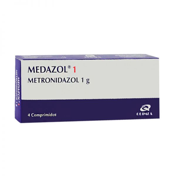 MEDAZOL 1GR TABL. CAJA X 4
