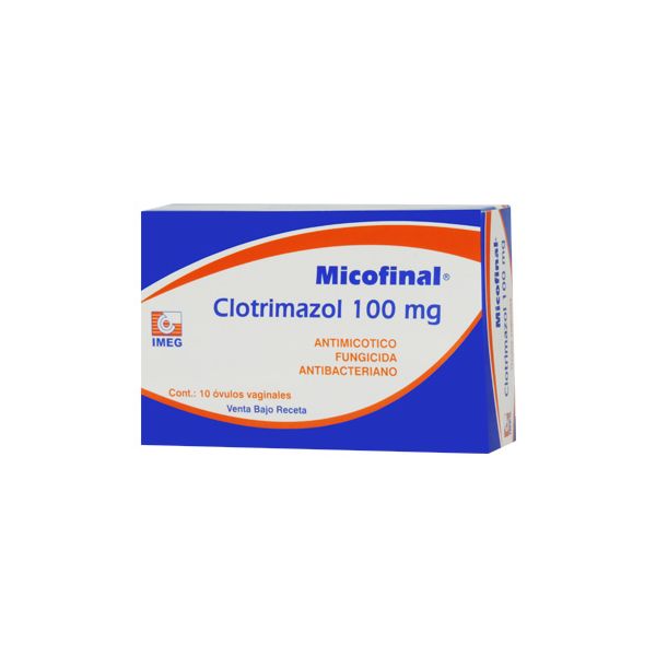 MICOFINAL 100MG OVULO CAJA X 10