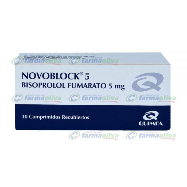 NOVOBLOCK 5MG T-REC CAJA X 30