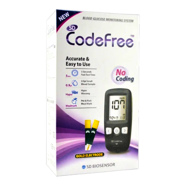 CODEFREE APARATO DE CONTROL DE GLUCOSA