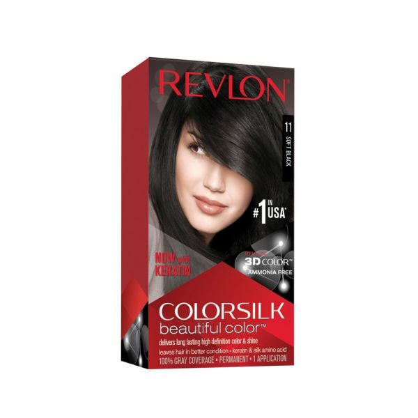 REVLON HAIR COLORSILK BLUE BLACK