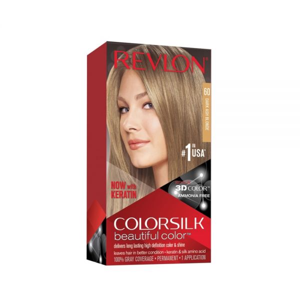 REVLON HAIR COLORSILK DARK ASH BLONDE-6A