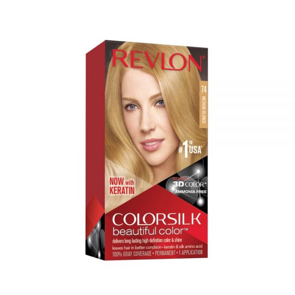 REVLON HAIR COLORSILK NATURAL BLONDE 7N