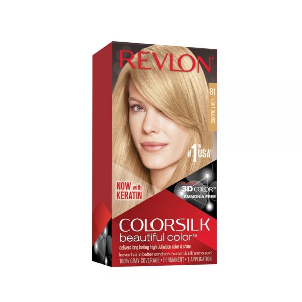 REVLON HAIR COLORSILK LIGTH BLONDE 181