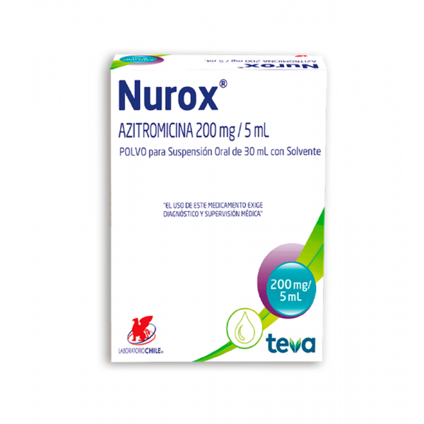 NUROX 200 MG SUSPENSION FRASCO X 30ML