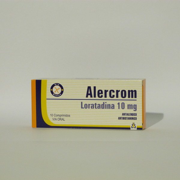 ALERCROM 10MG TABL. CAJA X 10