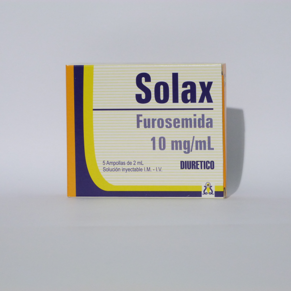 SOLAX 10MG/2ML INTR. AMPOLLA X 5