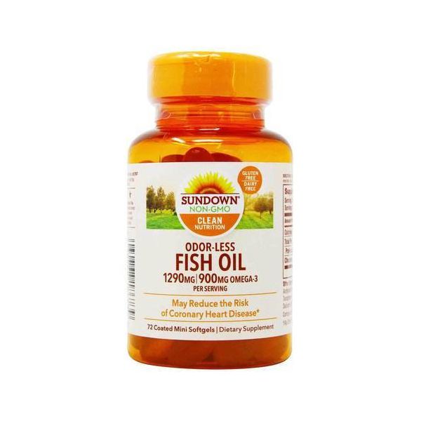 SUNDOWN OMEGA 3 FISH OIL 1290MG X 60 CAPS