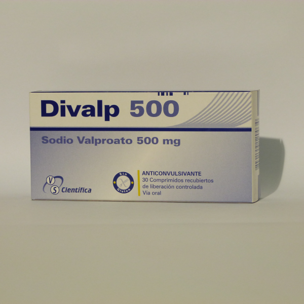 DIVALP 500 MG CAJA X 30 COMPRIMIDOS