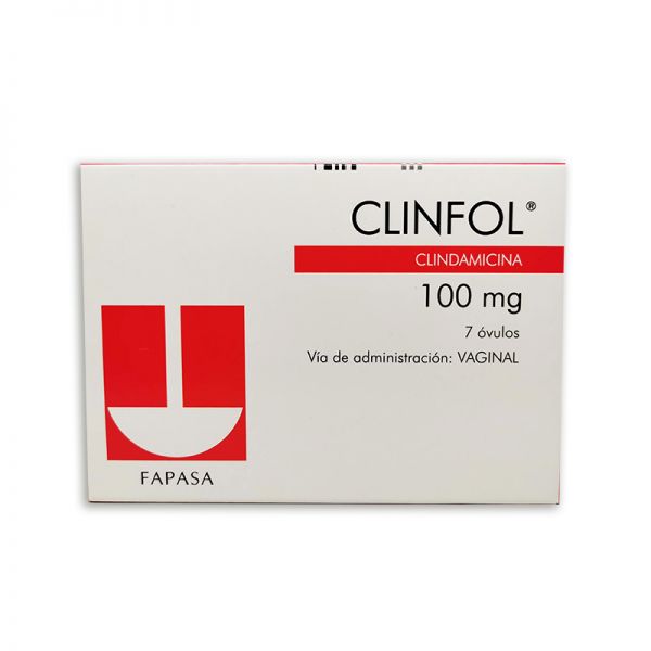 CLINFOL 100MG OVULO CAJA X 7