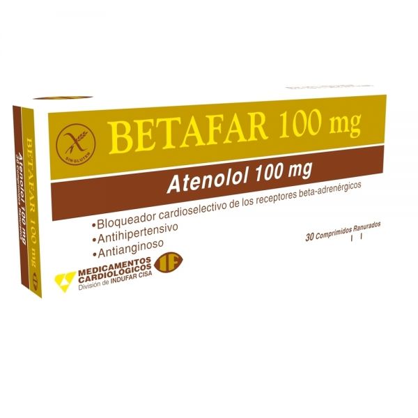 BETAFAR 100MG TABL. CAJA X 30