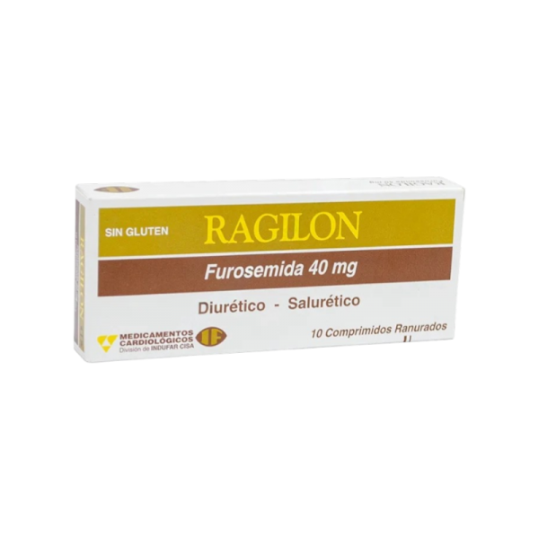 RAGILON 40MG TABL. CAJA X 10
