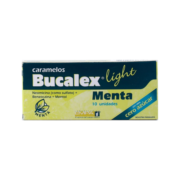 BUCALEX MENTA LIGHT CARAM CAJA X 10
