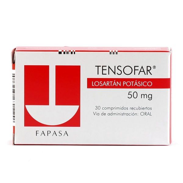 TENSOFAR 50MG TABL. CAJA X 30
