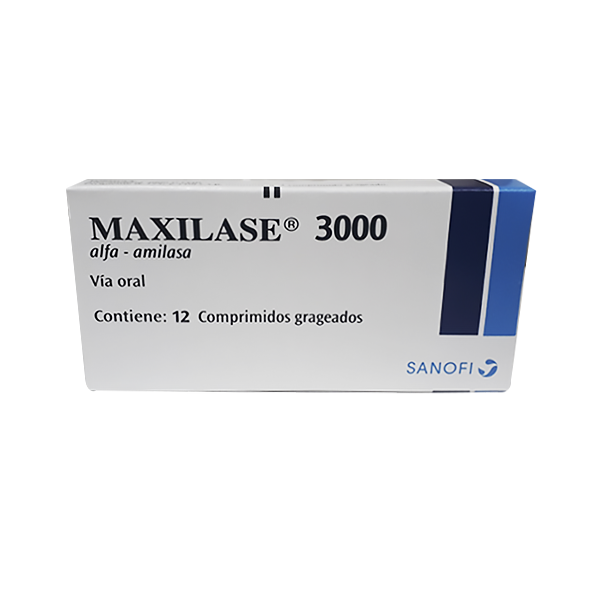 Maxilase 3000mg Co Rv Caja X 12 Maxilase 3000mg Co Rv Caja X 12