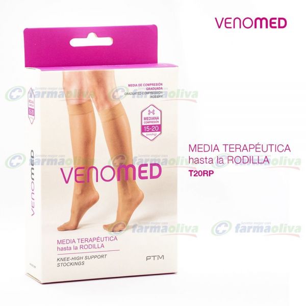 PTM VENOMED MEDIA HASTA RODILLA 15-20 XL
