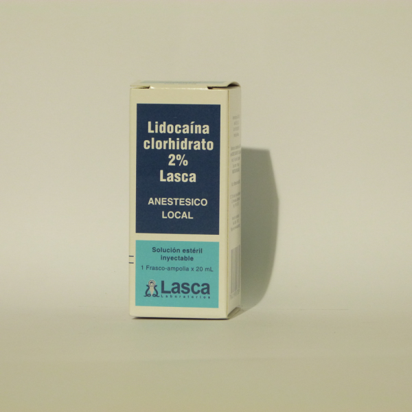 LIDOCAINA LSC 2% INTR. AMPOLLA X 20ML