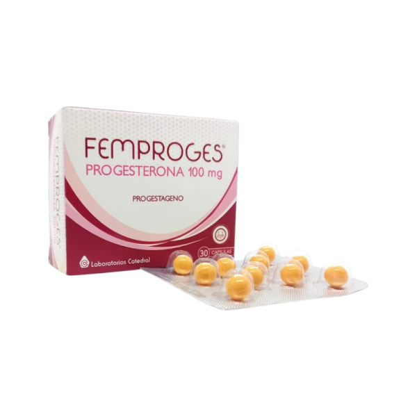 FEMPROGES 100MG CAP-B CAJA X 30