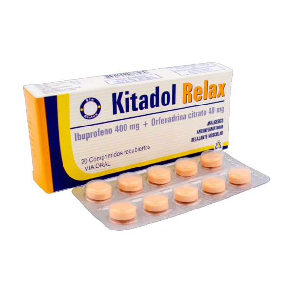 KITADOL RELAX CAJA X 20 COMPRIMIDOS