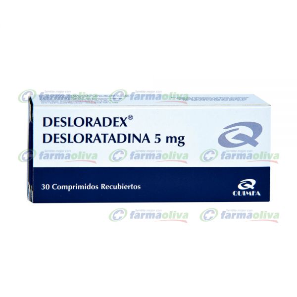 DESLORADEX 5MG T-REC CAJA X 30