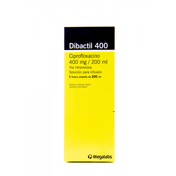 DIBACTIL 400MG ENDOV AMPOLLA X 200ML