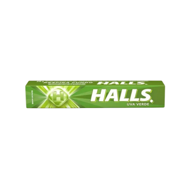 HALLS CARAMELOS UVA VERDE X 34G